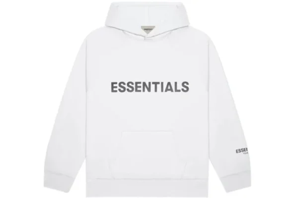 Fear of God Essentials Pull-Over Hoodie – White