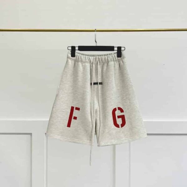 Seventh Season FG Logo Flecking Gray Shorts
