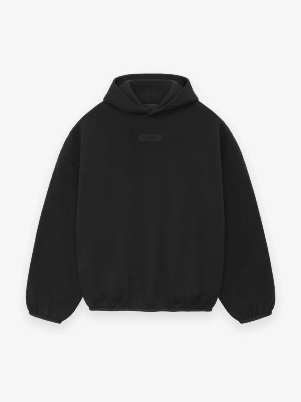 black essentials hoodie